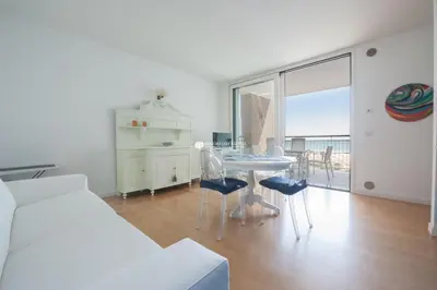 Letto o letti in una camera di Residence Frontemar Immobiliare Pacella