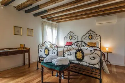 Letto o letti in una camera di Appartamento Calle Furlani