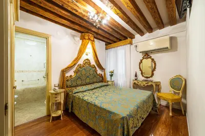 Letto o letti in una camera di Hotel Al Vagon