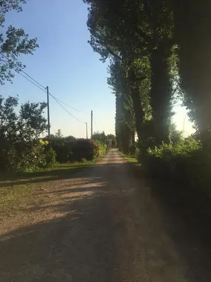 Paesaggio naturale nelle vicinanze della casa vacanze