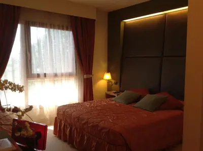 Letto o letti in una camera di Relais Villa Annamaria Bed end Breakfast
