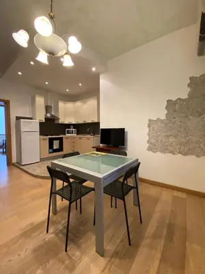 Cucina o angolo cottura di Ca' Santa Marta Apartment