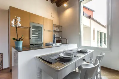 Cucina o angolo cottura di Zattere Lofts R&R