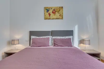 Letto o letti in una camera di Rooms Vidar