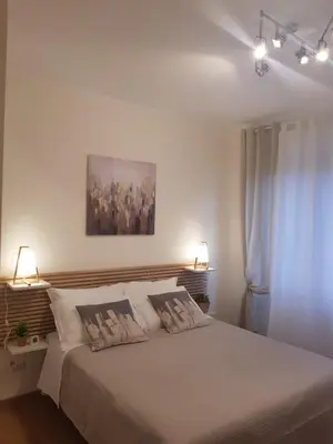 Letto o letti in una camera di Rooms Vidar