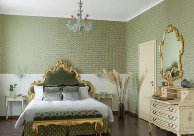 Letto o letti in una camera di Hotel La Residenza
