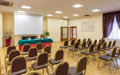 Zona business o sala conferenze di Hotel Casa Del Pellegrino
