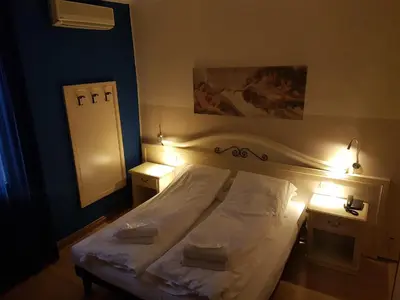 Letto o letti in una camera di Hotel La Terrazza