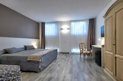 Letto o letti in una camera di Resilienza