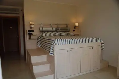 Letto o letti in una camera di Agriturismo Dolceacqua