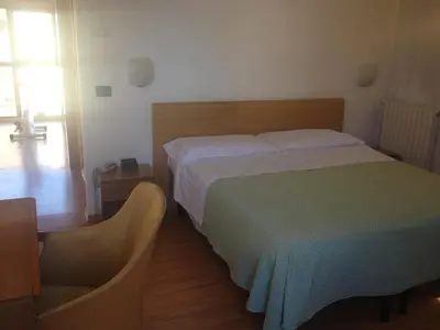 Letto o letti in una camera di Hotel Terme Belvedere