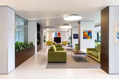 Area soggiorno di Hilton Garden Inn Venice Mestre