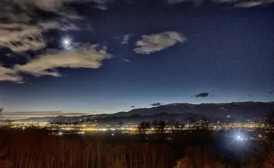 Paesaggio naturale nelle vicinanze dell'appartamento