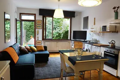 Cucina o angolo cottura di La Maisonette et son Jardin