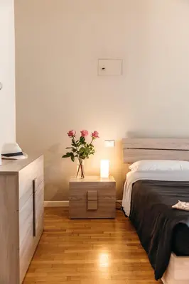 Letto o letti in una camera di Appartamento Giada