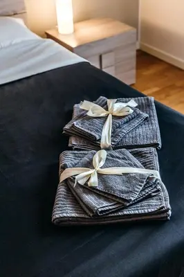 Letto o letti in una camera di Appartamento Giada