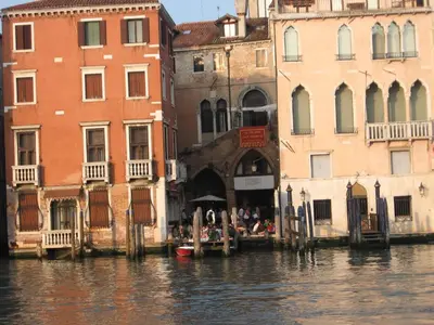 Vista sul fiume nelle vicinanze dell'affittacamere
