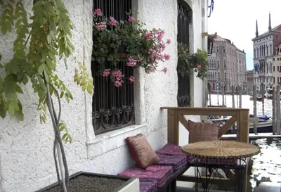 Balcone o terrazza di Honeymoon suite on Grand Canal
