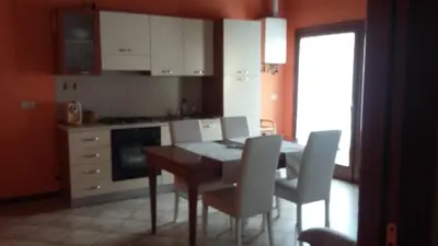 Cucina o angolo cottura di Alloggi Alba