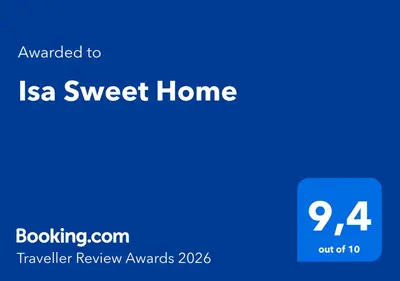 Certificato, attestato, insegna o altro documento esposto da Isa Sweet Home