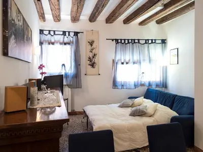 Letto o letti in una camera di Romantic Lagoon - Canal view