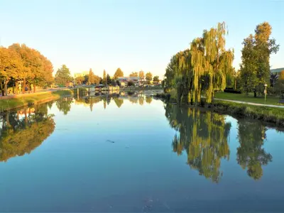 Vista sul fiume nelle vicinanze dell'hotel