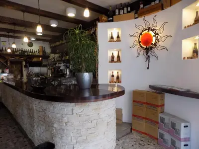 Salone o bar di Hotel Udinese da Aldo