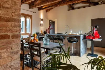 Cucina o angolo cottura di B&B Casin dei Nobili