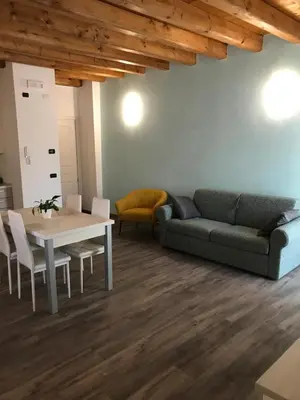 Area soggiorno di Residence Eremitani