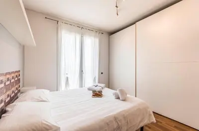 Letto o letti in una camera di Novalesi Apartment
