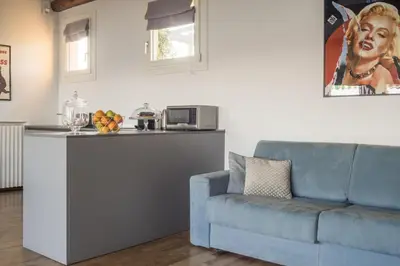 Cucina o angolo cottura di Attic Boutique San Marco R&R
