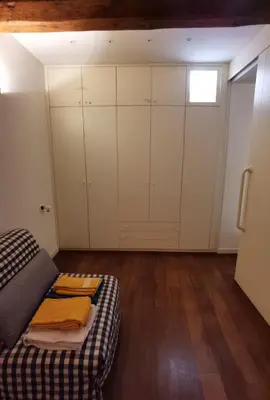 Letto o letti in una camera di Ca della Pietà