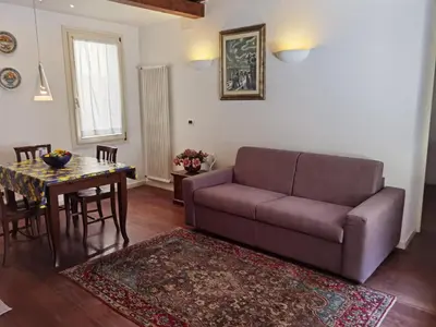 Area soggiorno di Ca della Pietà