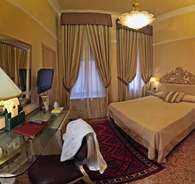 Letto o letti in una camera di Hotel Liassidi Palace