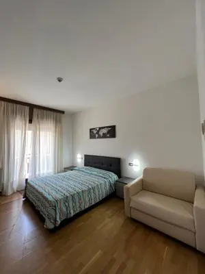 Letto o letti in una camera di Hotel San Marco