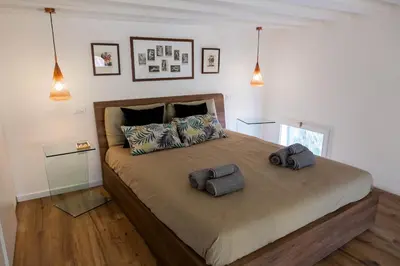 Letto o letti in una camera di Ca'Tintoretta