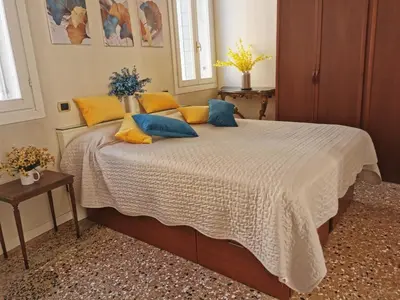 Letto o letti in una camera di CA FOSCARINI 1