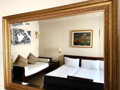 Letto o letti in una camera di Ca' Del Nobile