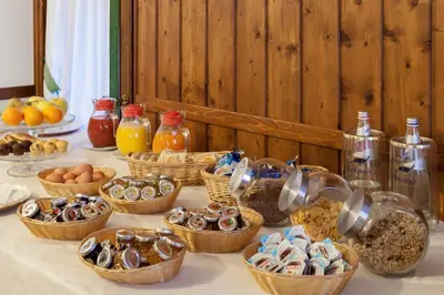 Cibo presso l'agriturismo o nelle vicinanze
