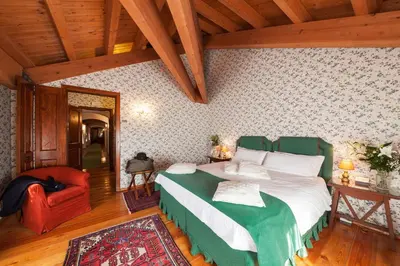 Letto o letti in una camera di Ca' Tessera Venice Airport