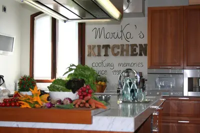 Cucina o angolo cottura di B&B Villa Ines