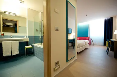 Letto o letti in una camera di Hotel Mercure Venezia-Marghera