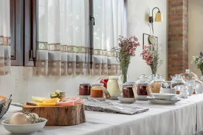 Cibo presso il bed & breakfast o nelle vicinanze