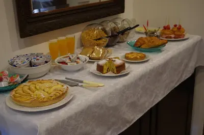 Cibo presso il bed & breakfast o nelle vicinanze