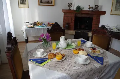 Cibo presso il bed & breakfast o nelle vicinanze