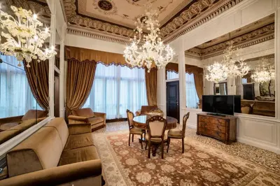 TV o dispositivi per l'intrattenimento presso Hotel Nani Mocenigo Palace