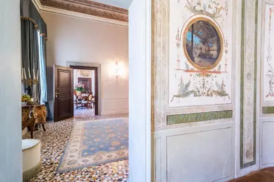 Letto o letti in una camera di Hotel Nani Mocenigo Palace