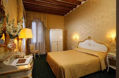 Letto o letti in una camera di Locanda Correr