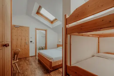 Letto o letti in una camera di Garden Relais