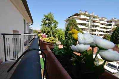 Balcone o terrazza di Casa vacanze Chez la Reine - holiday home Vicenza